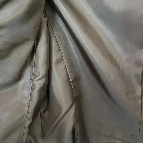 Talbots suede brown jacket size 10 - Picture 6 of 7